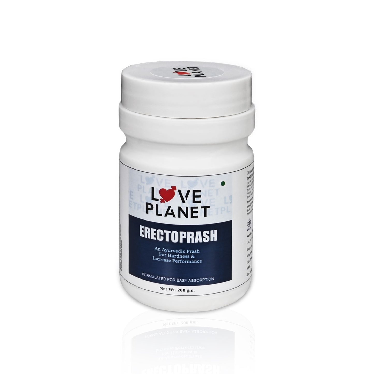 Love Planet Erectoprash with 10 Ayurvedic herbs like Shilajit, Ashwagandha, Safed Musli, Talmakhana & Shatavari | Helps For Strength, Stamina & Performance